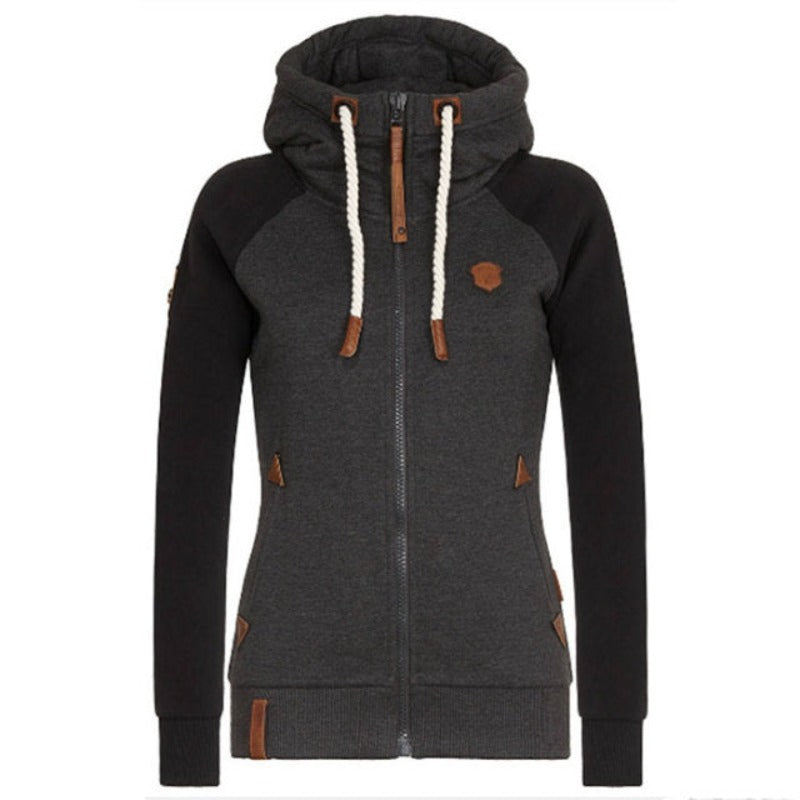 "Sandra" Sportliche Kapuzenjacke