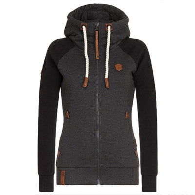 "Sandra" Sportliche Kapuzenjacke