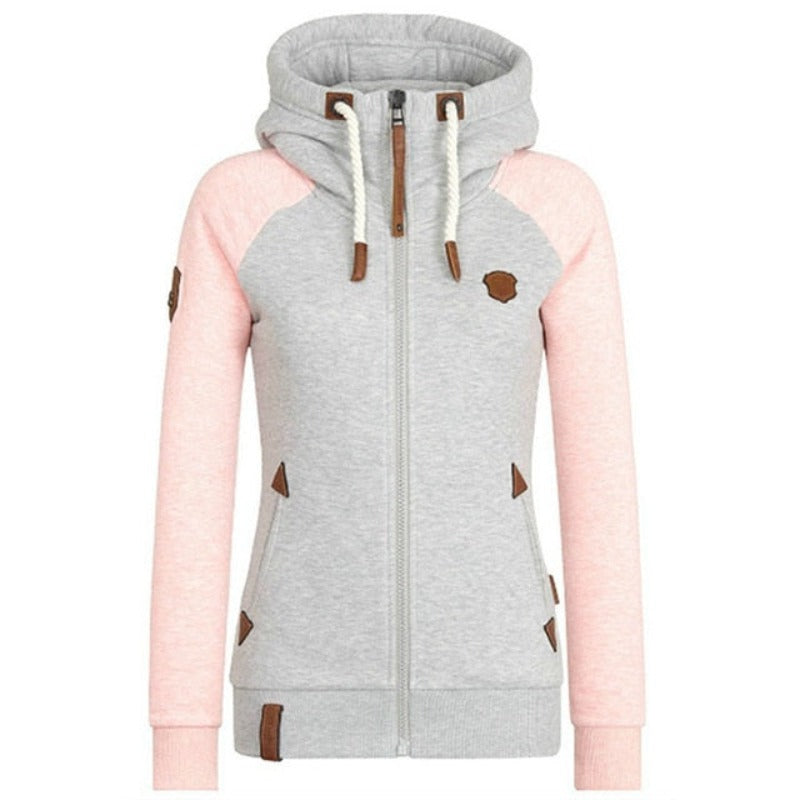 "Sandra" Sportliche Kapuzenjacke