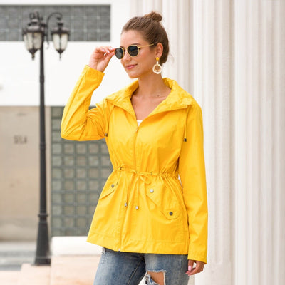 "Sonya" Modische Regenjacke