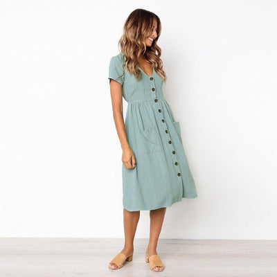 "Marilyn" Elegantes Frühlings-Kleid