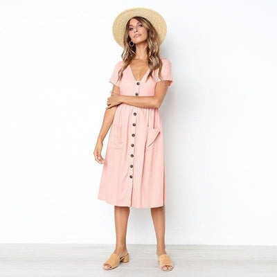 "Marilyn" Elegantes Frühlings-Kleid
