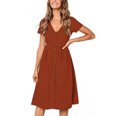 "Marilyn" Elegantes Frühlings-Kleid