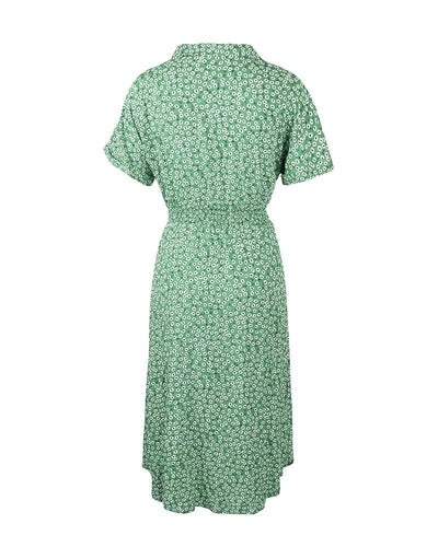 "Maja" Designer-Kleid mit Blumenprint