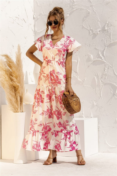 "Kailani" Elegantes Designer-Maxikleid