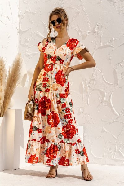 "Kailani" Elegantes Designer-Maxikleid