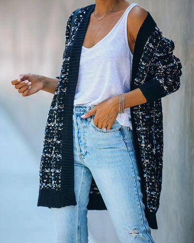 "Rita" Modische Strickjacke
