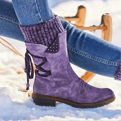 "Laura" Lässige Schneestiefelette