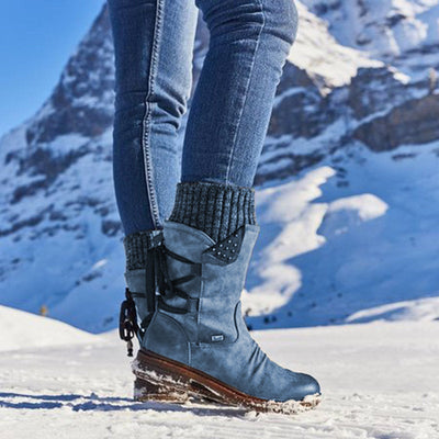 "Laura" Lässige Schneestiefelette