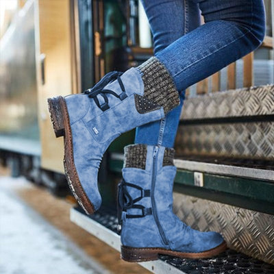 "Laura" Lässige Schneestiefelette