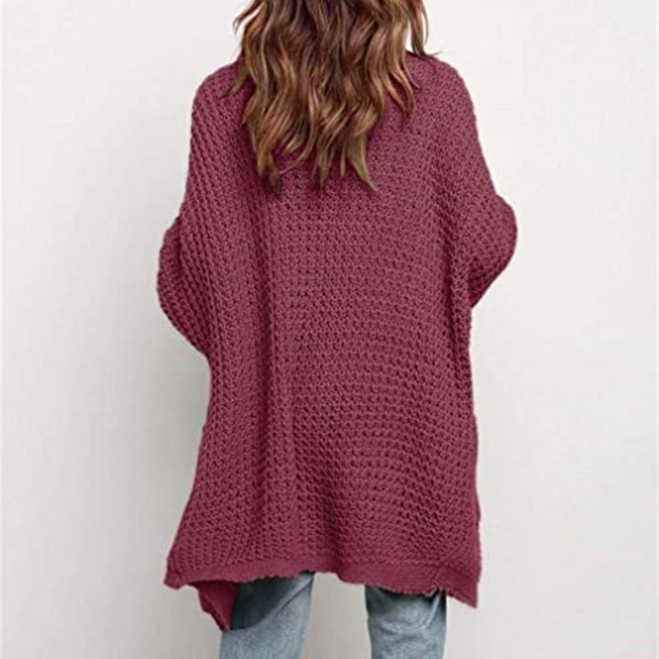"Laura" Lange Strickjacke