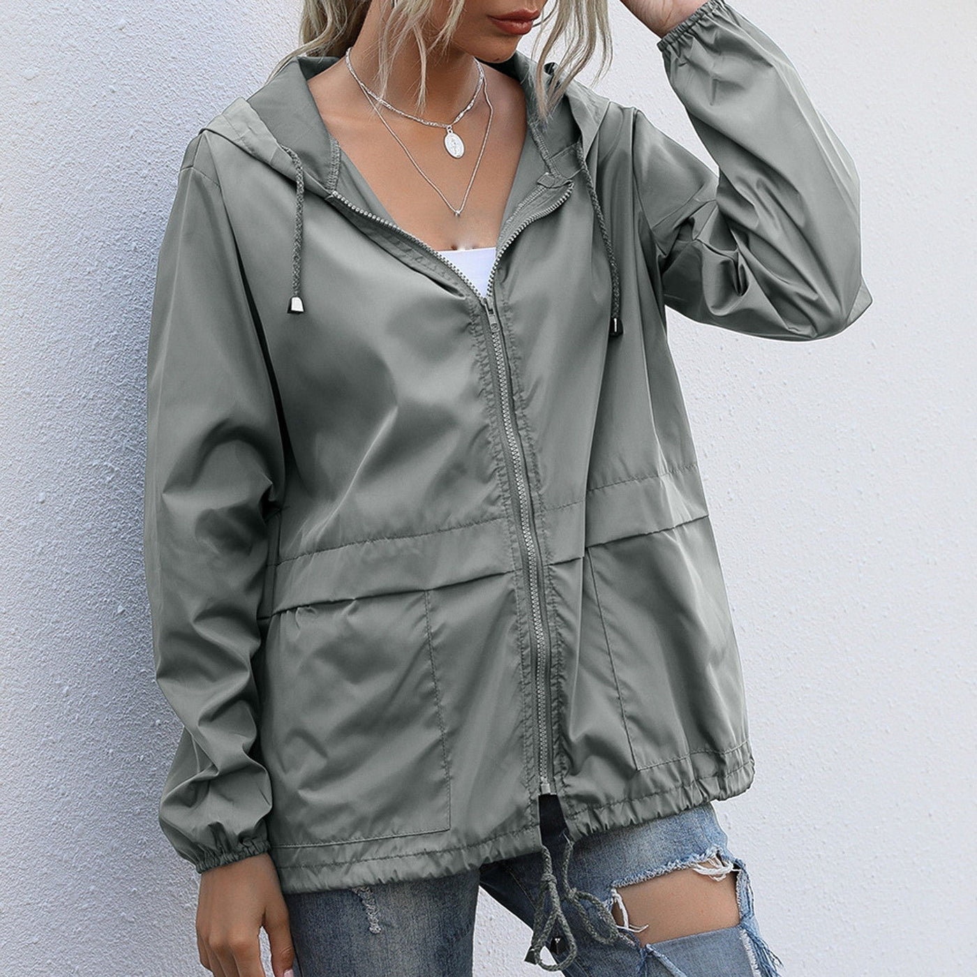 "Rania" Praktische Regenjacke