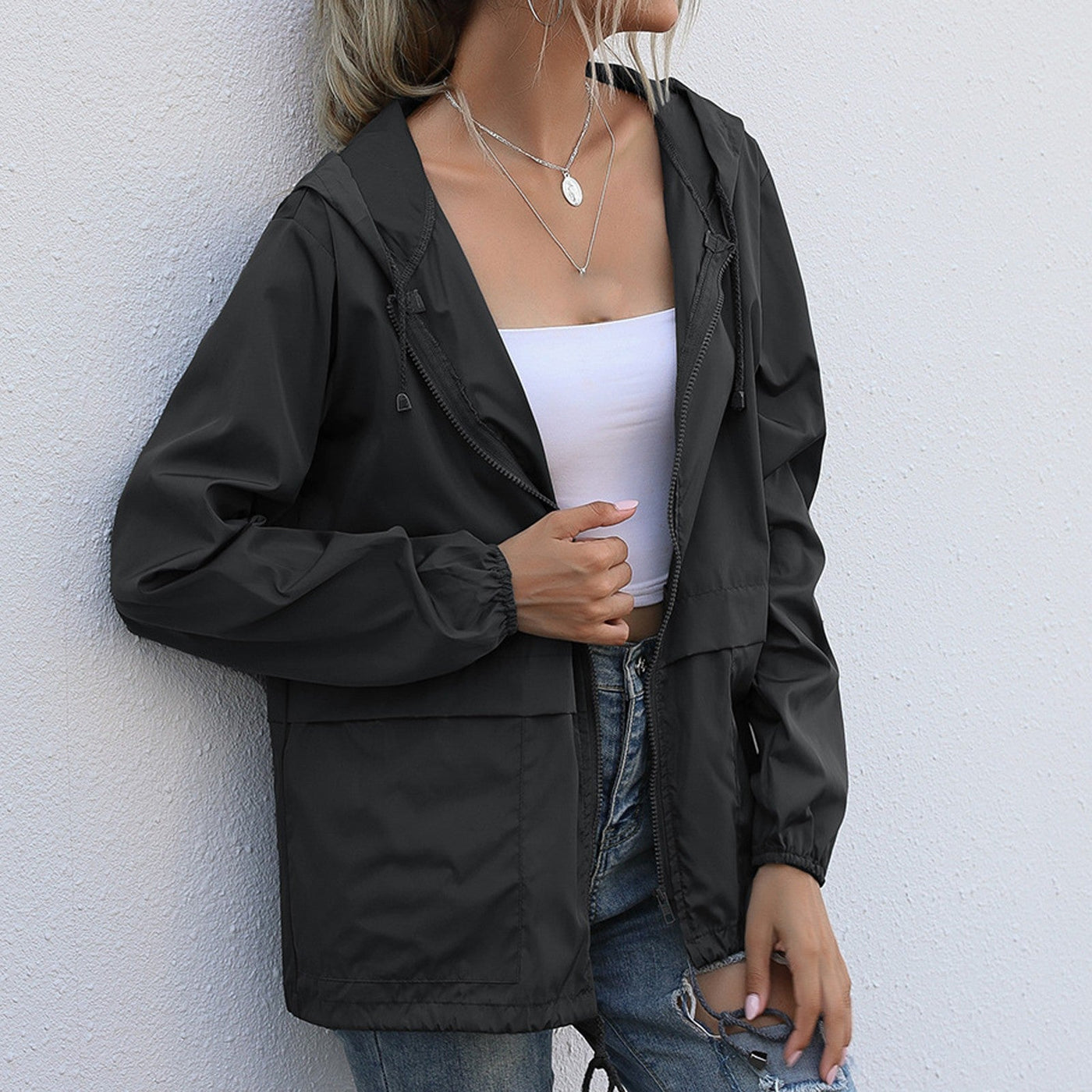 "Rania" Praktische Regenjacke