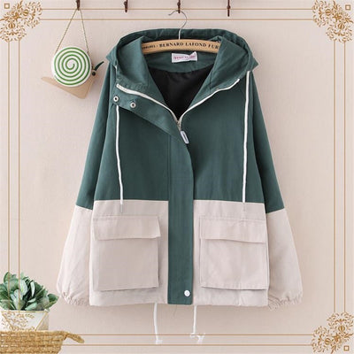 "Vania" Winfdeste Kapuzenjacke