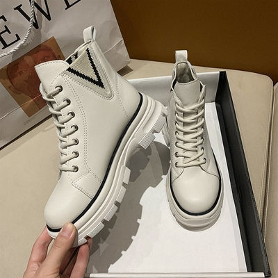 "Romina" Stylische Schnürboots