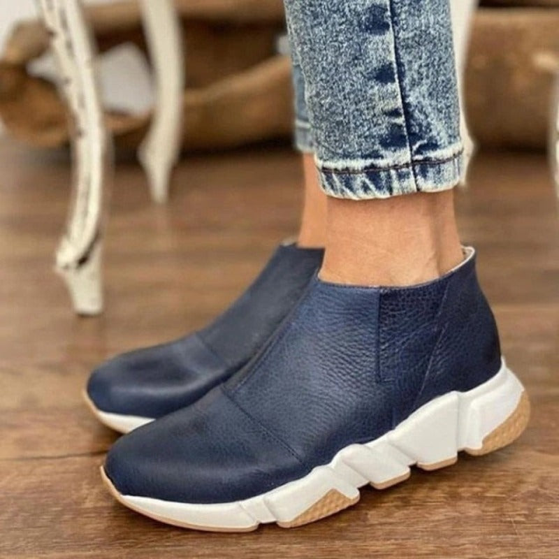 "Angie" Lässige High Sneaker