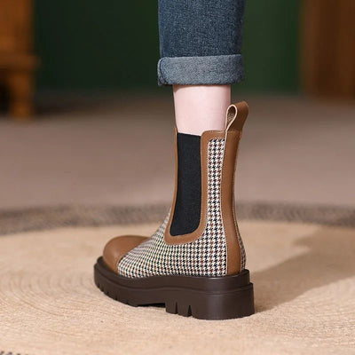 "Simona" Retro-Winterstiefel