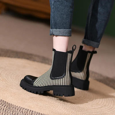 "Simona" Retro-Winterstiefel