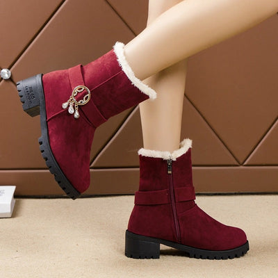 "Lara" Warme Bequeme Stiefel