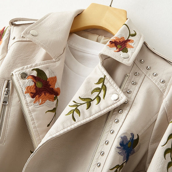 Gerda | Retro Lederjacke für Damen