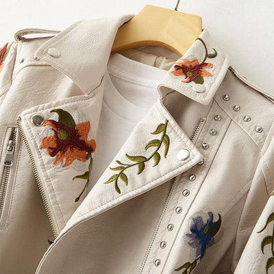 Gerda | Retro Lederjacke für Damen