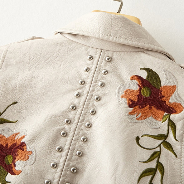 Gerda | Retro Lederjacke für Damen