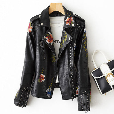 Gerda | Retro Lederjacke für Damen