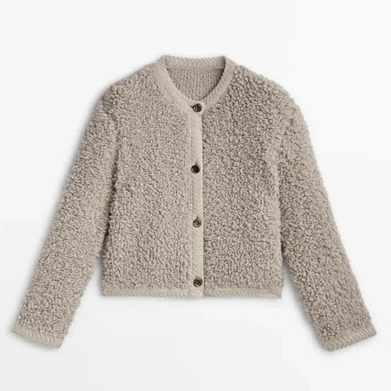 Christa | Gemütlicher Teddy-Cardigan