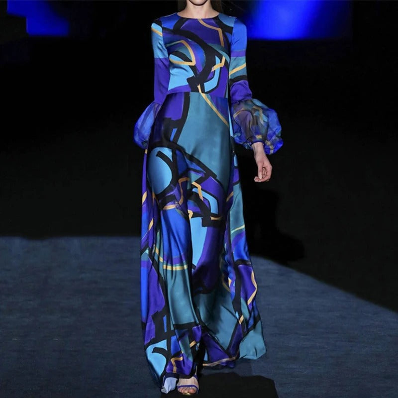 Indie - Rüschenschnitt A-Linie Party-Bankettkleid