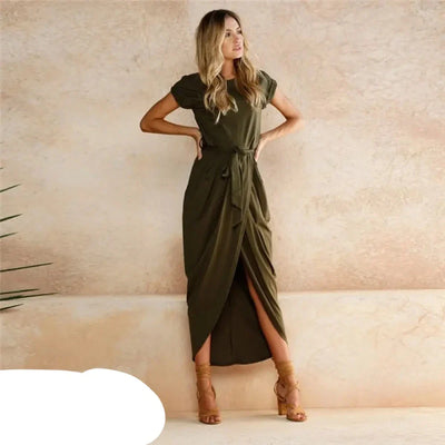 Marineblaues Sommerkleid - Lara