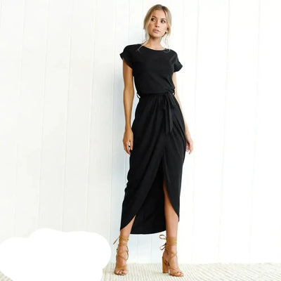 Marineblaues Sommerkleid - Lara