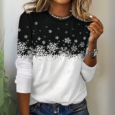 Warmer modischer Pullover für Damen | Weihnacht