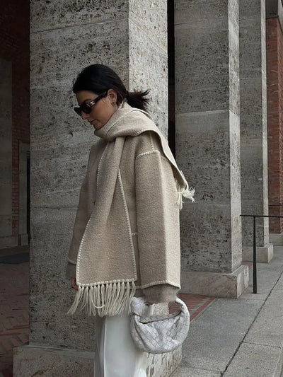 Anna | Jacke mit Schalkragen